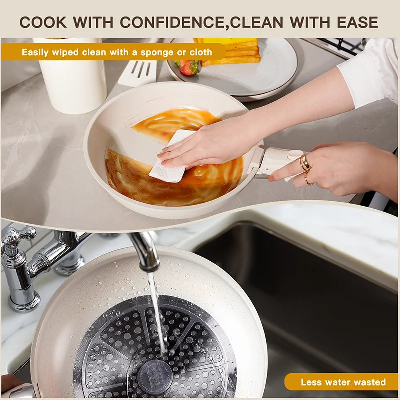 Astercook 21 Pots And Pans Nonstick Ceramic Cookware Set