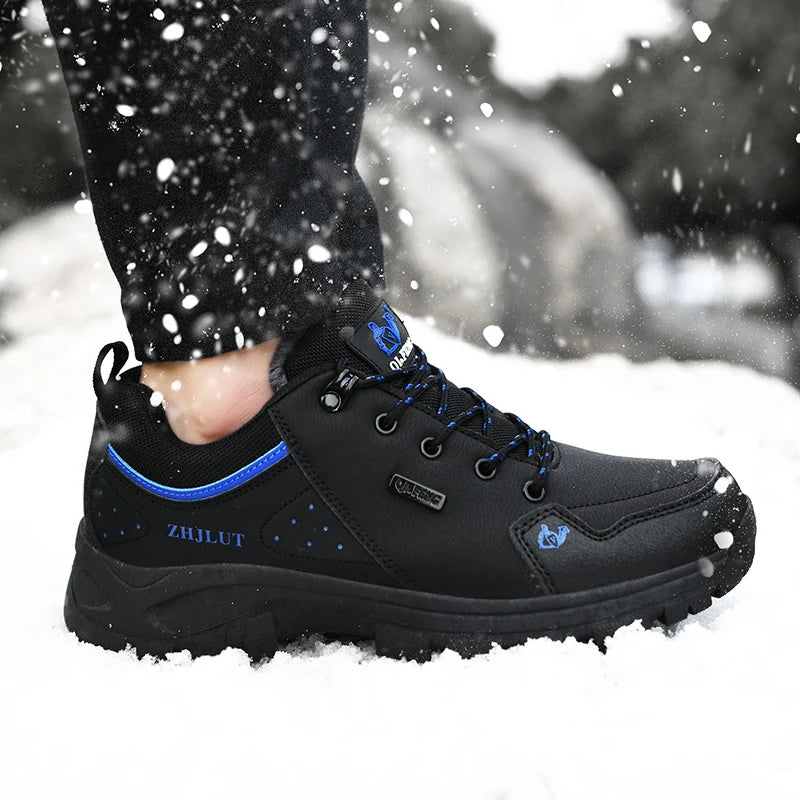 ZHIのJIA Outdoor Hiking Shoes Men Women Wear Resistant Boots