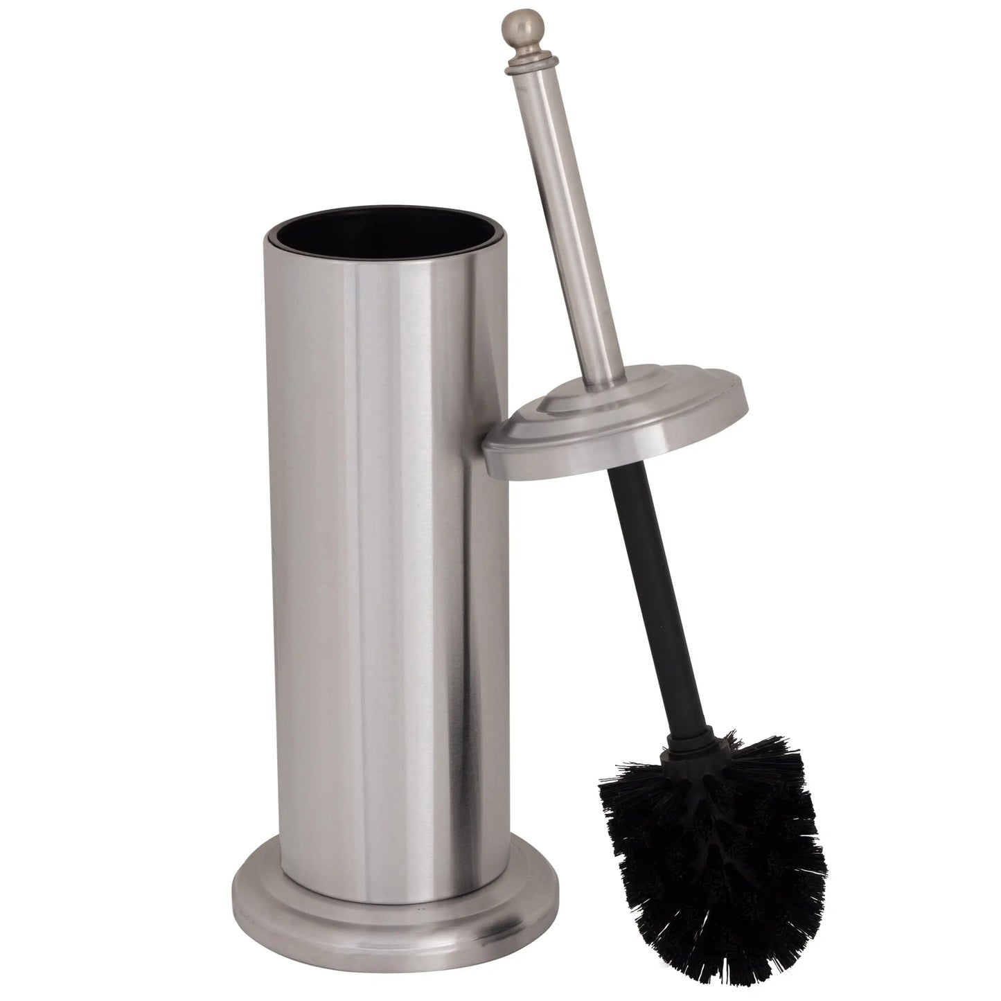 Hignconcerned Stainless Steel Trash Can Plunger Toilet Brush
