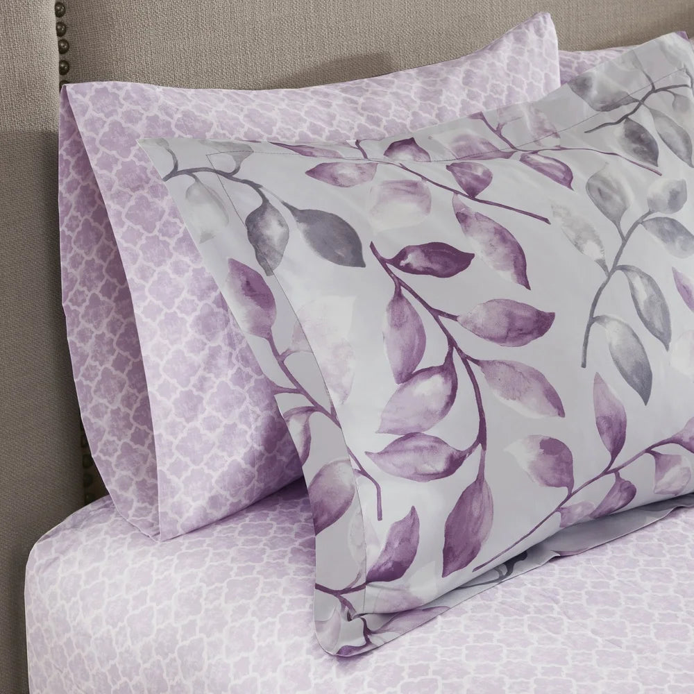 DUTRIEUX Botanical Comforter Set 9 Floral Bed In A Bag