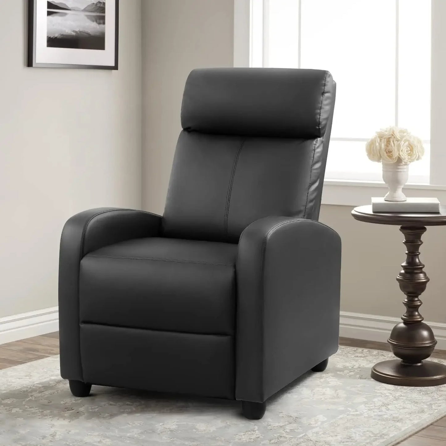 XMSJ Massage Recliner Chair PU Leather Home Theater Seating