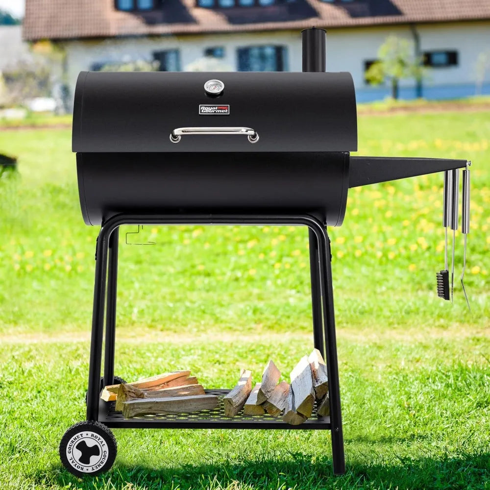 Hign-concerned CC1830 Barrel Charcoal Grill Warming Rack
