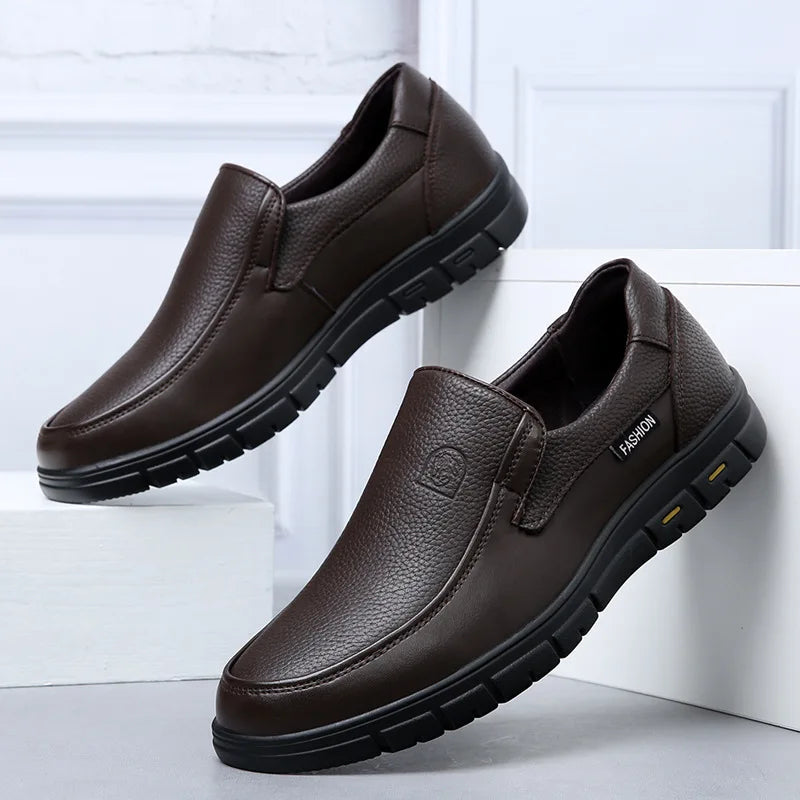 CColinican Genuine Leather Handmade Shoes For Men Breathable