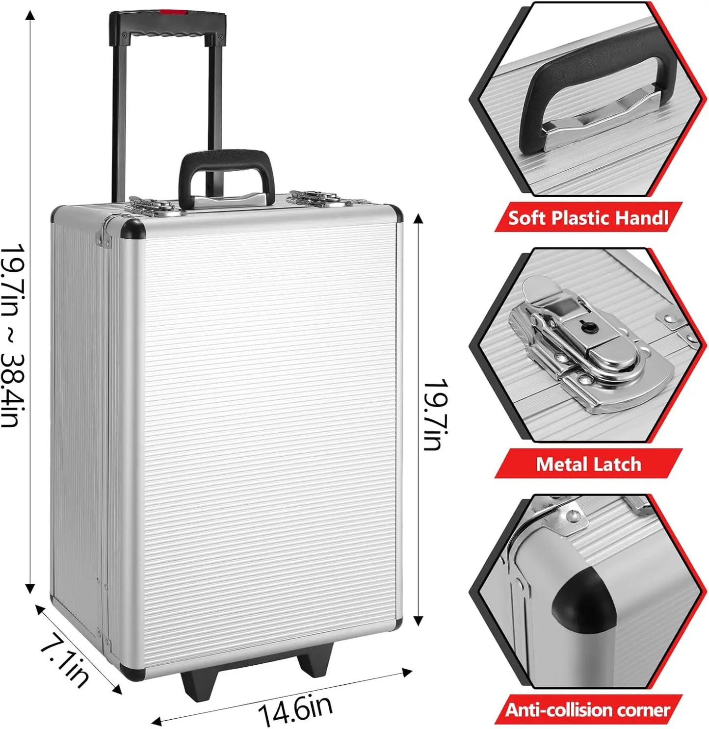 TlgreenDIY 799pc Mechanic Tool Set With Trolley Case