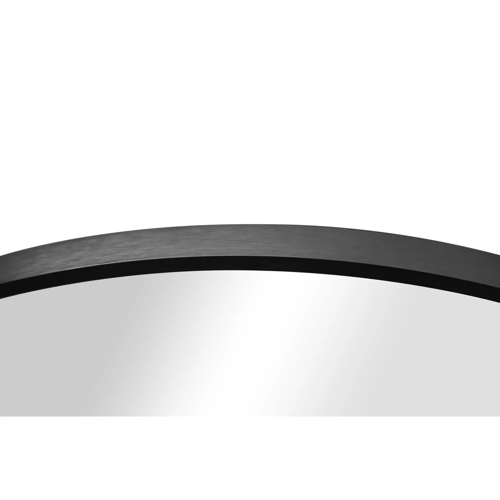XMSJ Round Wall Mirror Modern Foyer Bathroom Decor Accent