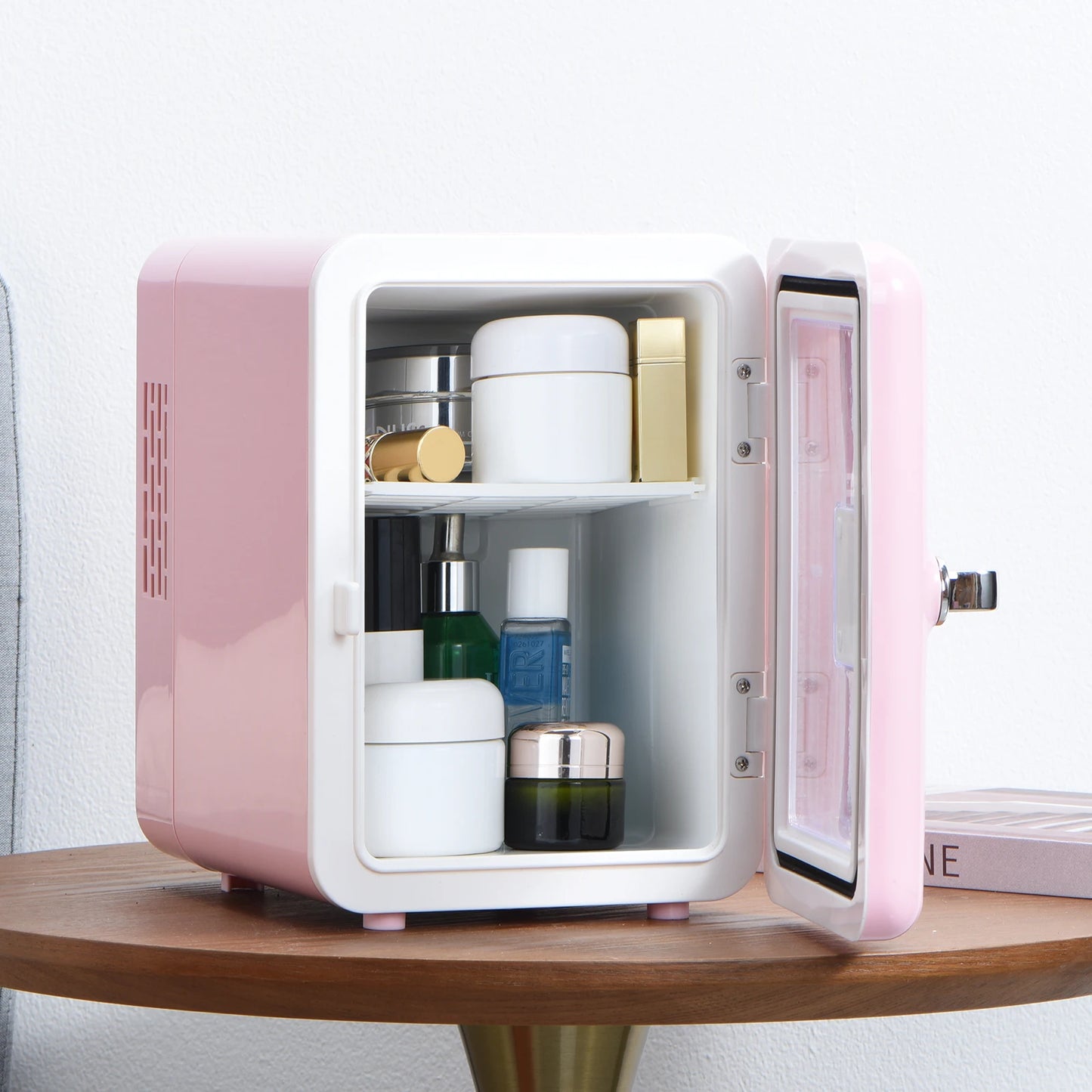 Complete Home And Apparel IceBlue Dual Use Mini Fridge