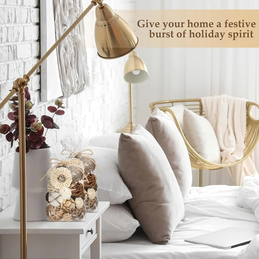 Combination Decorative Balls Potpourri Filler For Vases