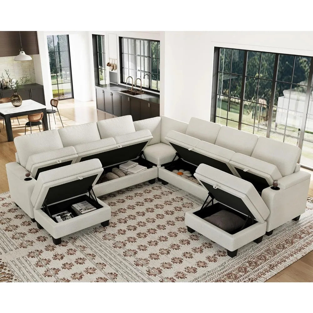 Complete Home And Apparel Modular Sectional Sofa Couch