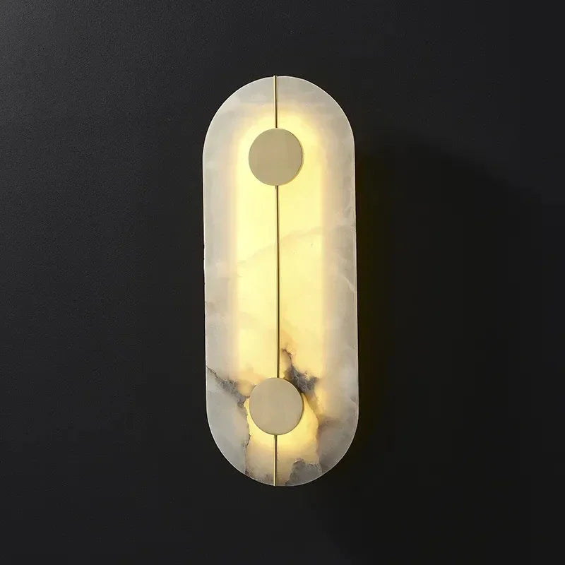 Nordic Marble Wall Lamp LED Sconce For Living Room