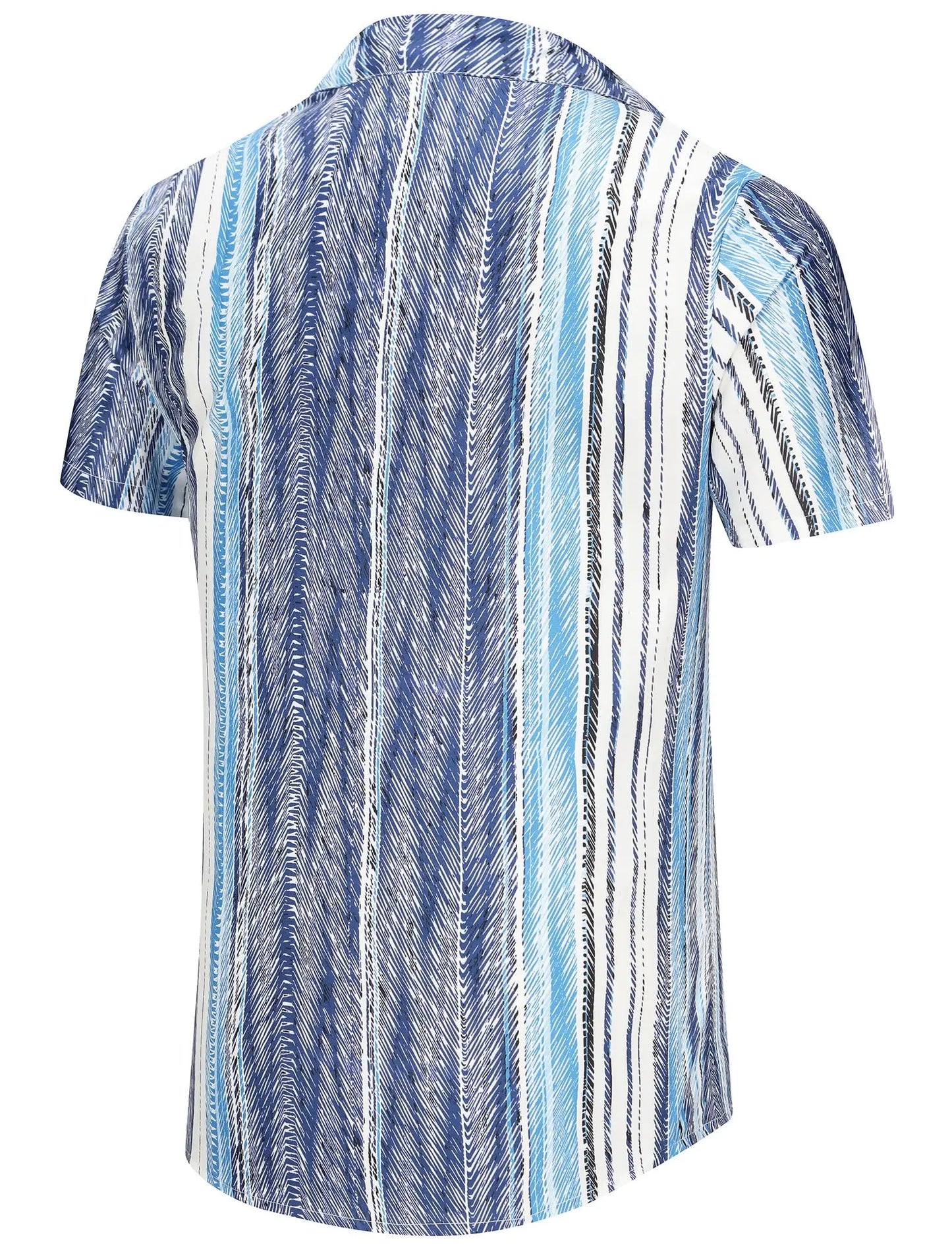 KYKUCN Hawaiian Shirt For Men Short Sleeve Button Down