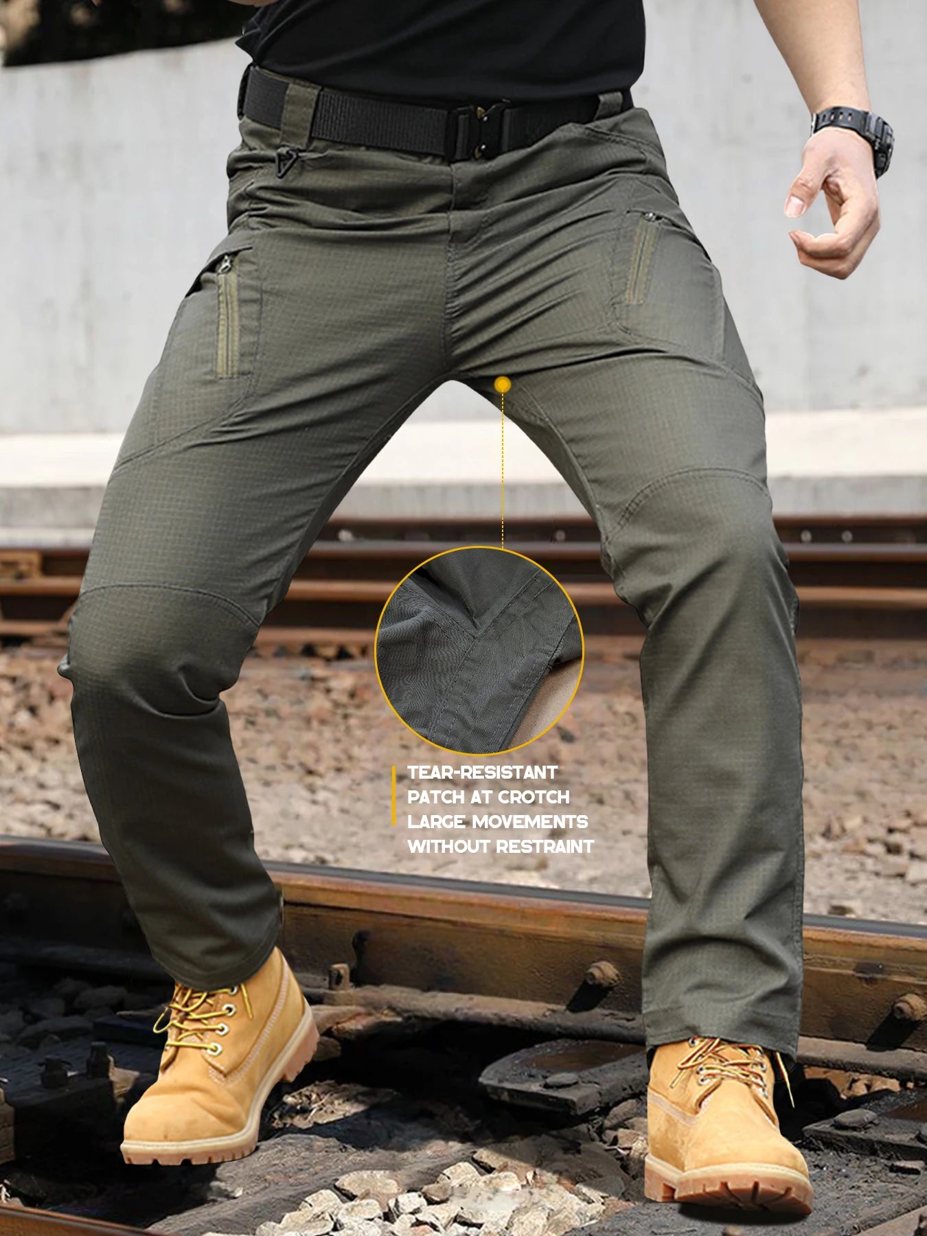 CN Guangdong IX9 Tactical Work Pants Multi Pocket Cargo