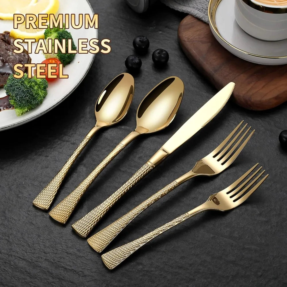 Stainless Steel Cutlery Set For 8 With Polished Finish