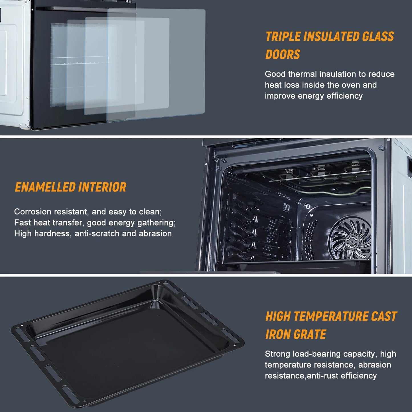 Complete Home And Apparel Electric Wall Oven With Air Fry