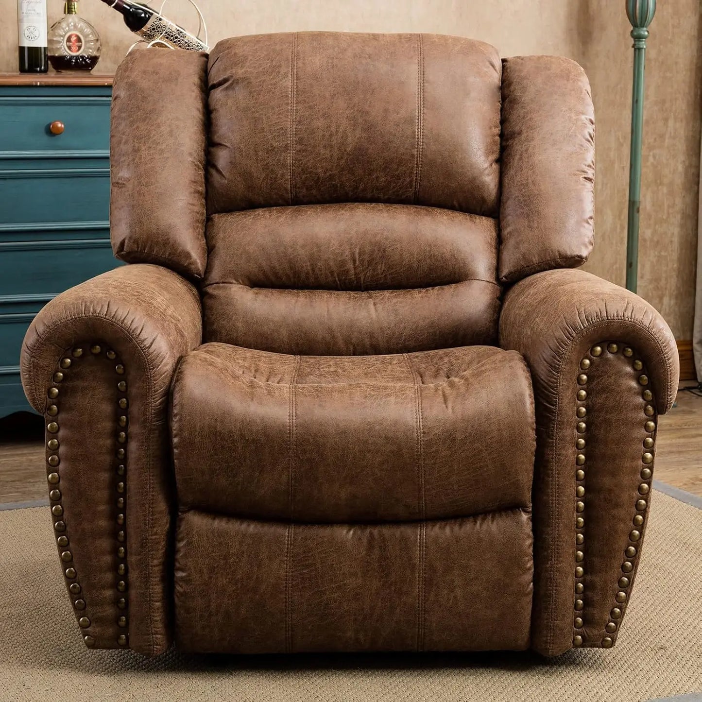 Complete Home And Apparel Leather Recliner Chair Classic