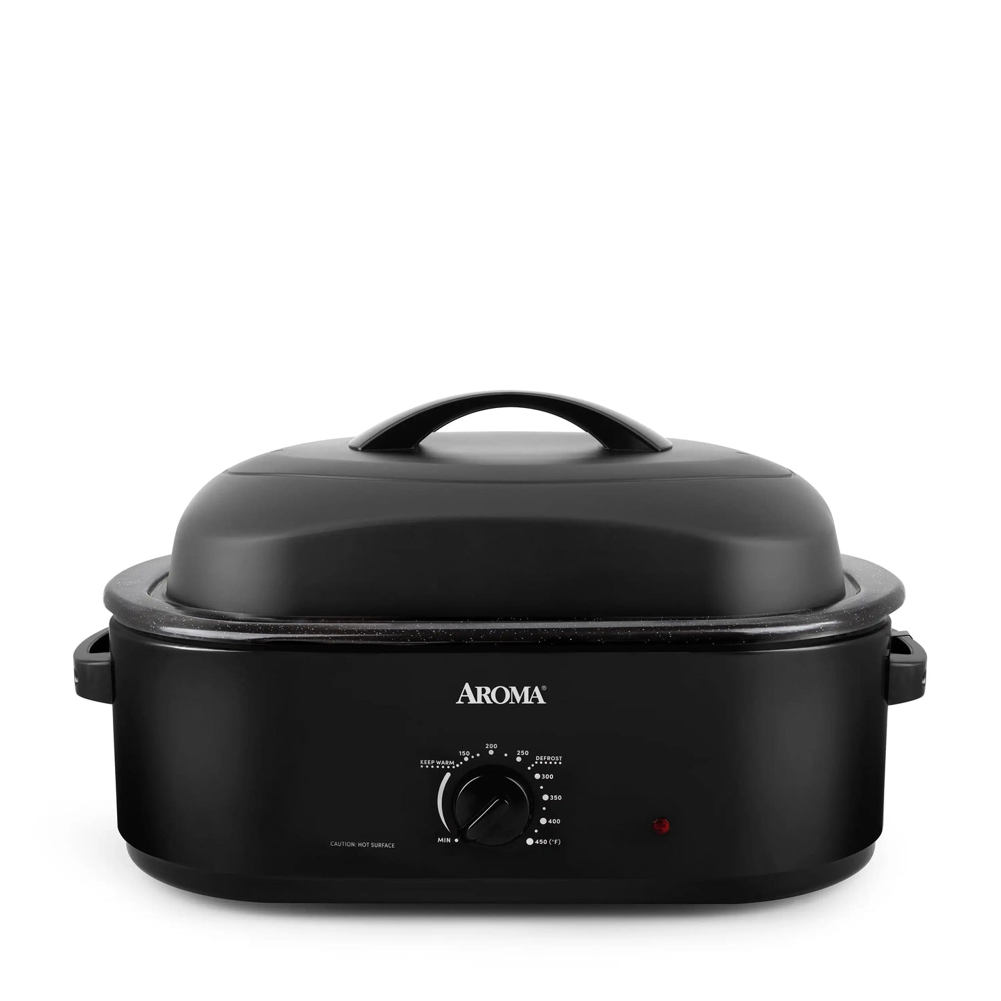 Aroma Electric Roaster Oven With High Dome Lid Moisture
