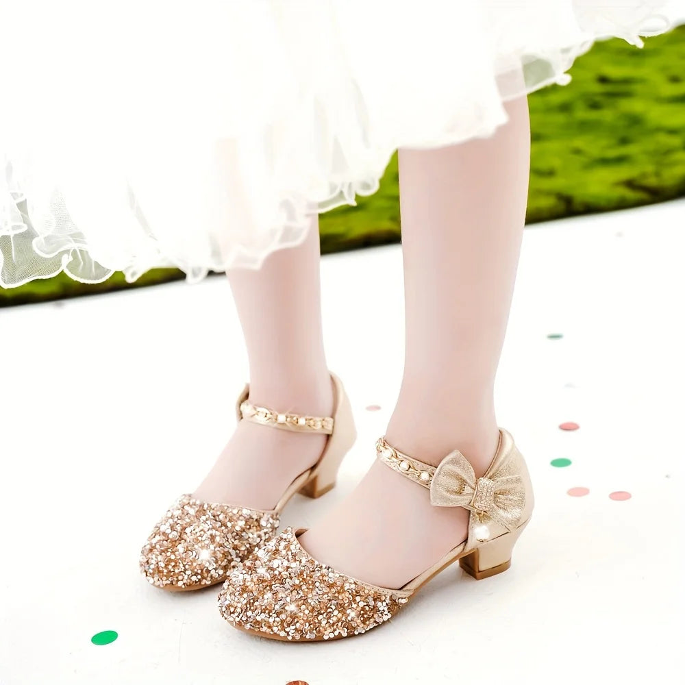 Complete Home Apparel Kids Girls Heel Sandals Sequin