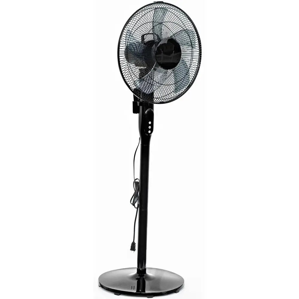 XMSJ 12 Speed Pedestal Fan With Digital Display Remote