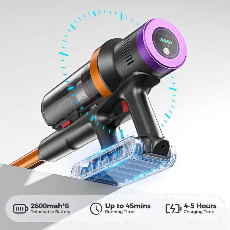 HAOYUNMA Cordless Vacuum Cleaner 6 In 1 Lightweight Stick