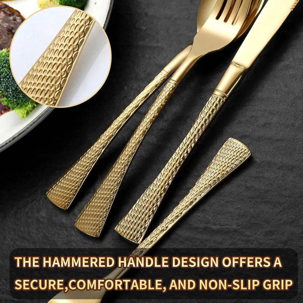 Stainless Steel Cutlery Set For 8 With Polished Finish