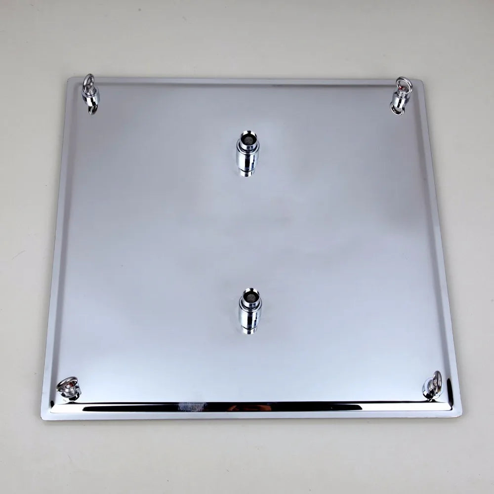 MEKKHALA Kemaidi Rainfall Square Shower Head Stainless Steel