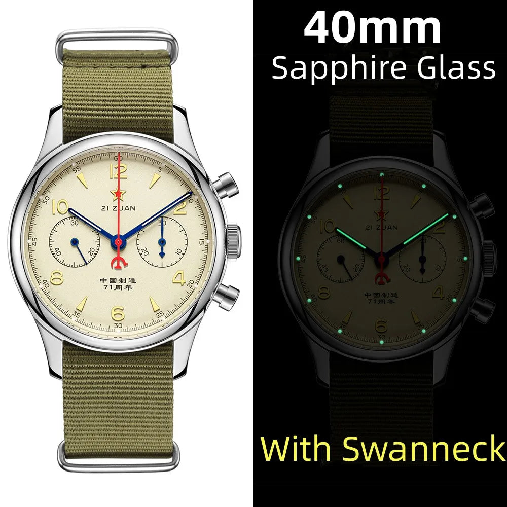 Seakoss Seagull ST19 Chronograph Hand Winding Watch