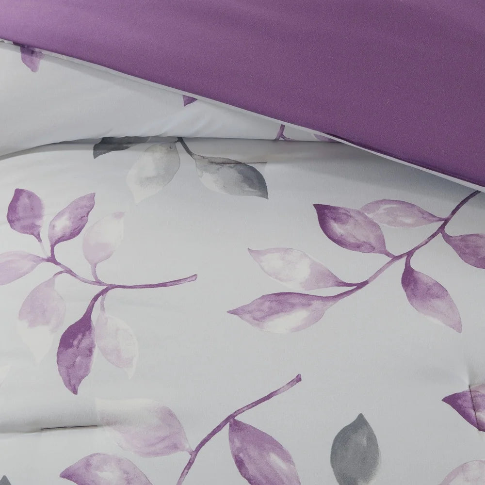 DUTRIEUX Botanical Comforter Set 9 Floral Bed In A Bag