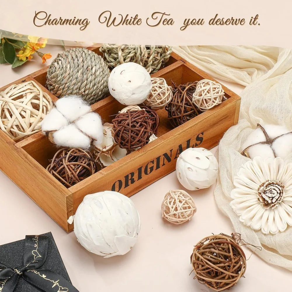 Combination Decorative Balls Potpourri Filler For Vases
