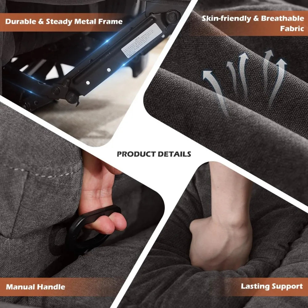 Complete Home and Apparel Recliner Loveseat Cup Holders