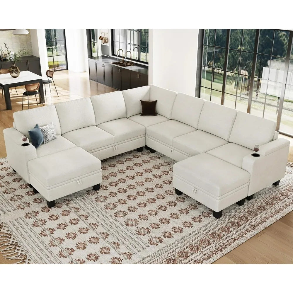 Complete Home And Apparel Modular Sectional Sofa Couch