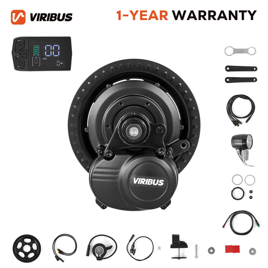 Compatible 36V 250W Mid Drive Motor Kit For DIY Conversion
