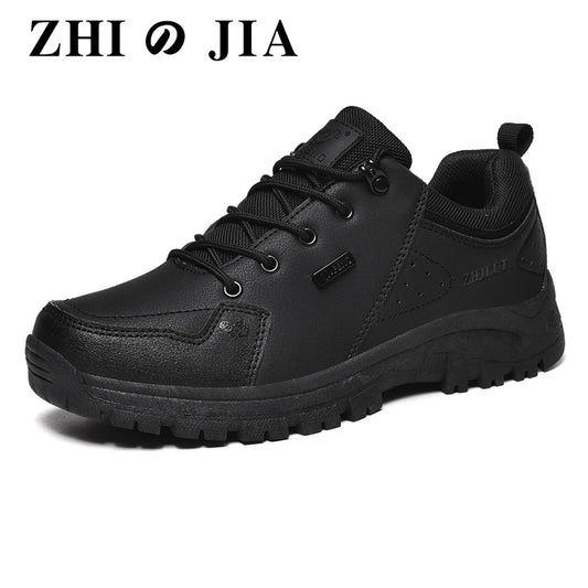ZHIのJIA Outdoor Hiking Shoes Men Women Wear Resistant Boots