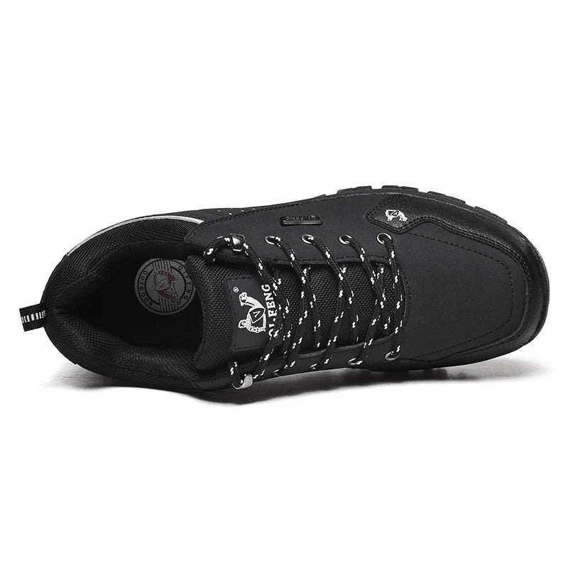 ZHIのJIA Outdoor Hiking Shoes Men Women Wear Resistant Boots