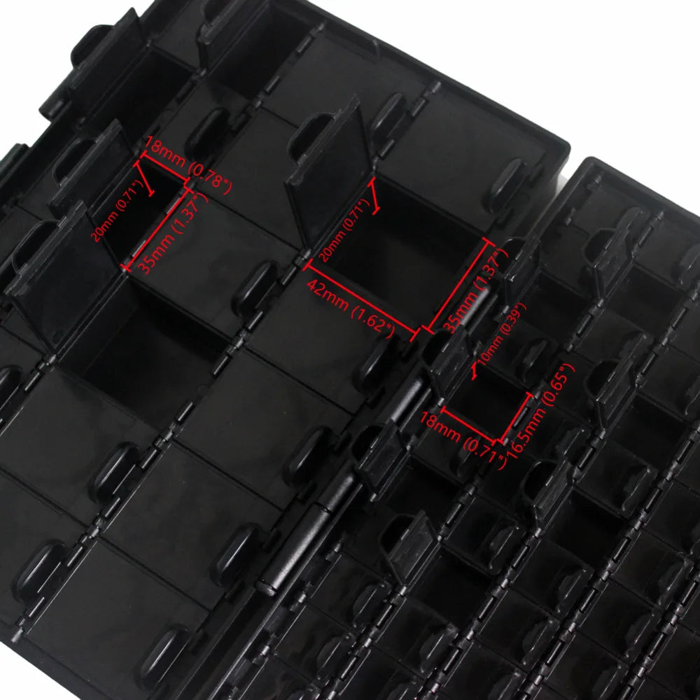 AideTek BOXALL96AS ESD Safe Enclosure Organizer For SMD ICs