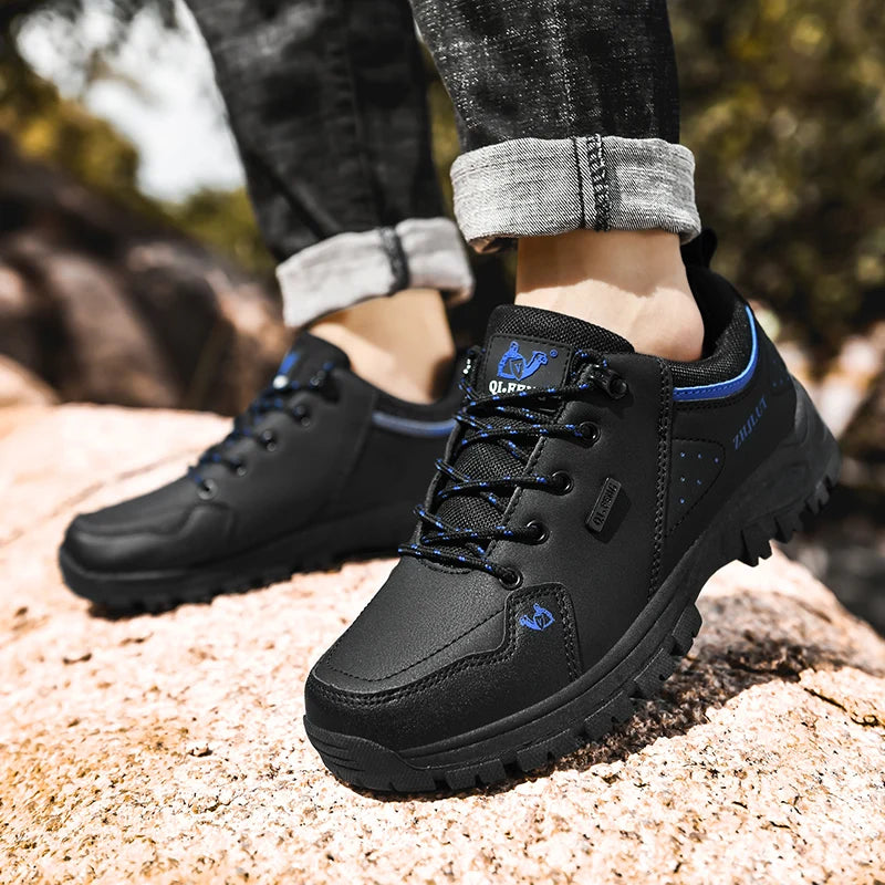 ZHIのJIA Outdoor Hiking Shoes Men Women Wear Resistant Boots
