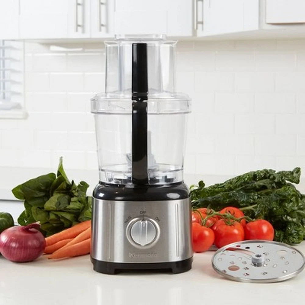 XMSJ Food Processor Chopper 500W Stainless Steel Blades