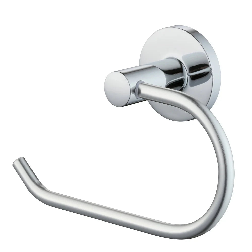 XMSJ Modern Round Toilet Paper Holder Sleek Design Durable