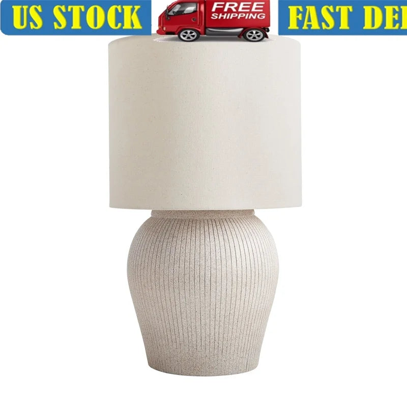 XMSJ Table Lamp With Shade Modern Style Decor Lighting