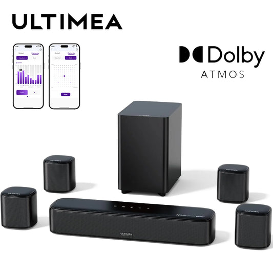 ULTIMEA 7.1 Sound Bar Dolby Atmos Surround System Bluetooth
