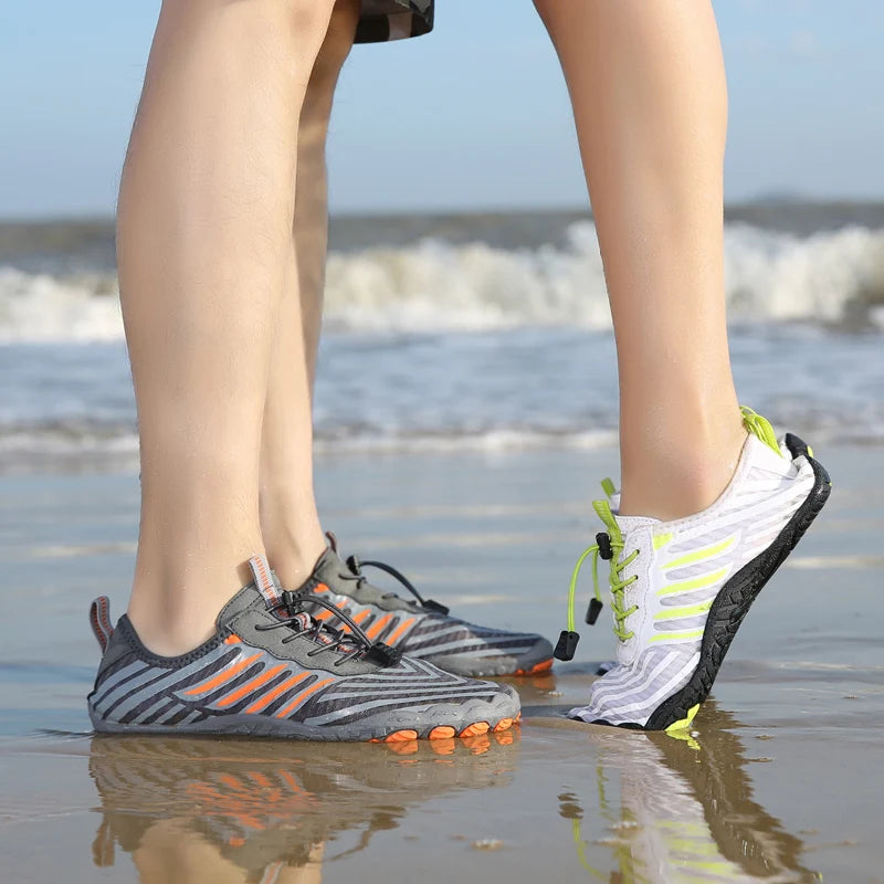 COMFYTRIP Five Toe Water Shoes Outdoor Adults Quick Dry