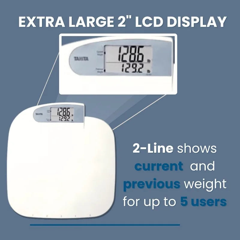 XMSJ Tanita HD351 Digital Bathroom Scale 440 Lb Capacity
