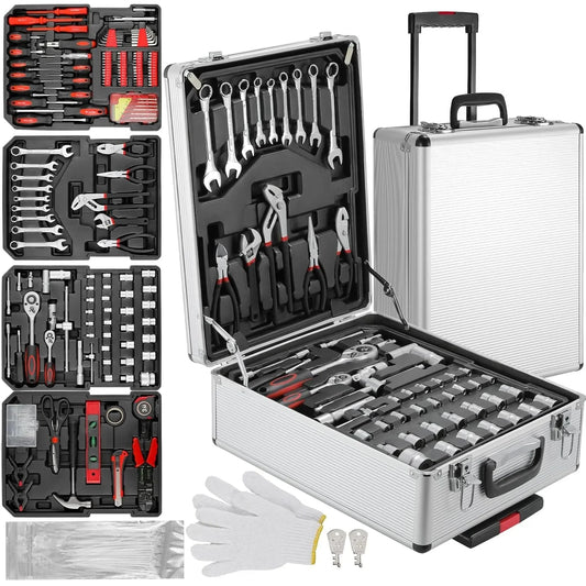 TlgreenDIY 799pc Mechanic Tool Set With Trolley Case