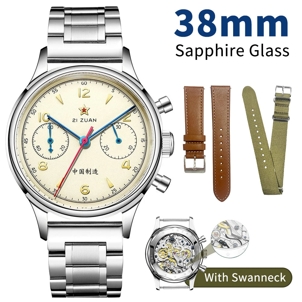 Seakoss Seagull ST19 Chronograph Hand Winding Watch