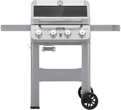 Four Burner Liquid Propane Grill With Clearview Lid