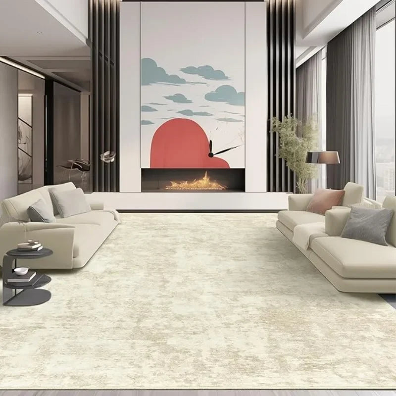 Evich Modern Abstract Washable Area Rug For Living Room