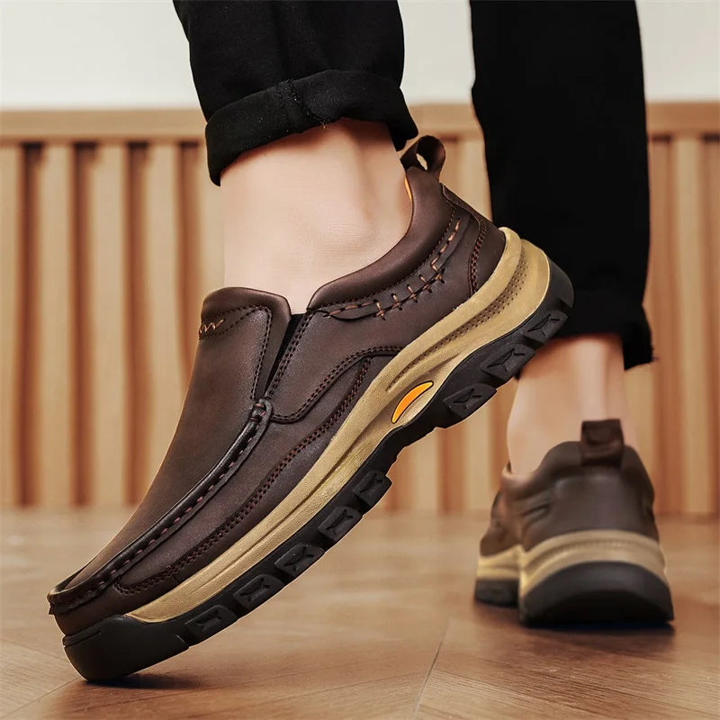 Golden Sapling Men Loafers Casual Shoes Comfort Platform