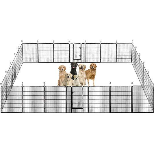 Hign-concerned Indoor Outdoor Dog Pen With Door RV Camp