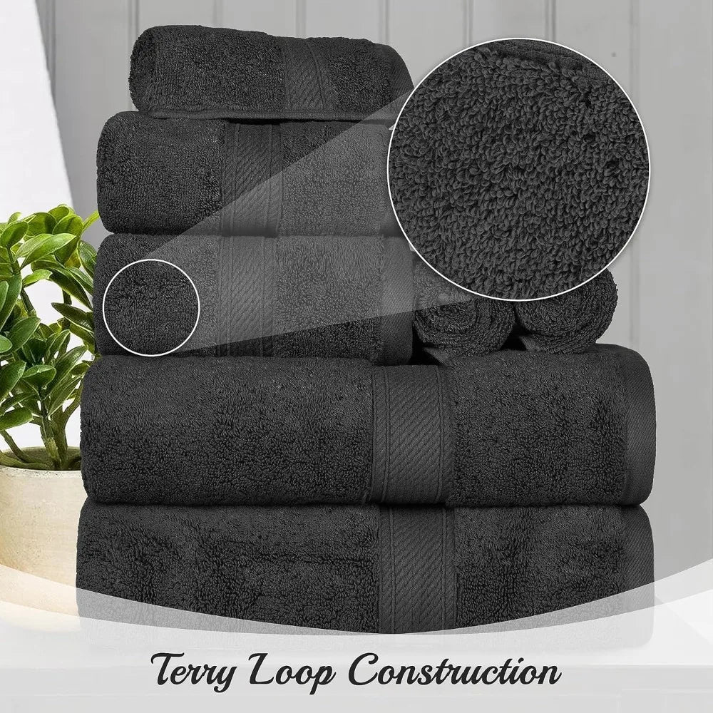 Hign-concerned Egyptian Long Staple Cotton Towel Set