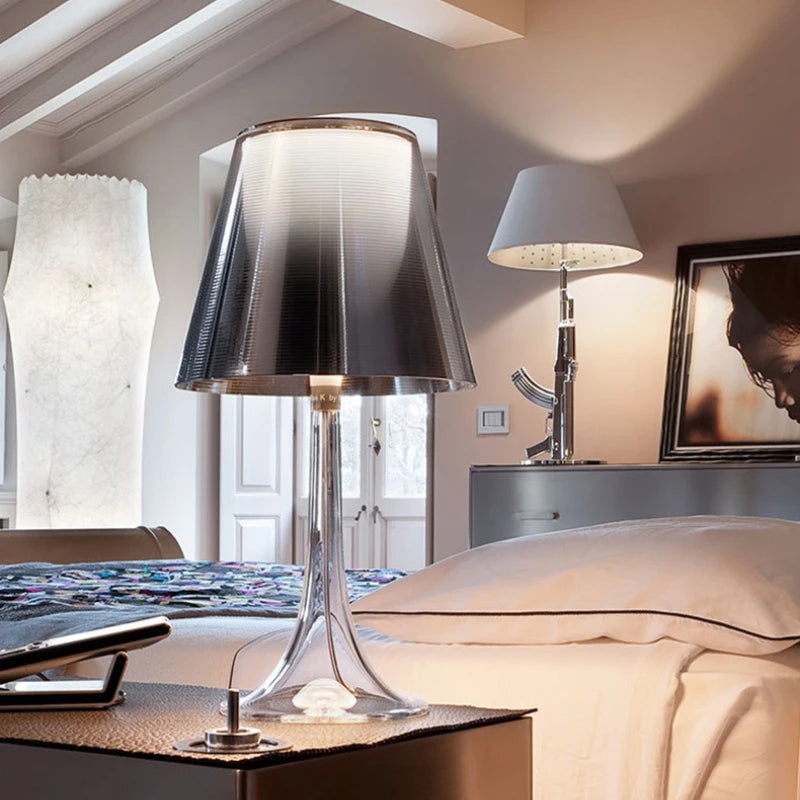 Modern Transparent Acrylic Table Lamp For Living Room