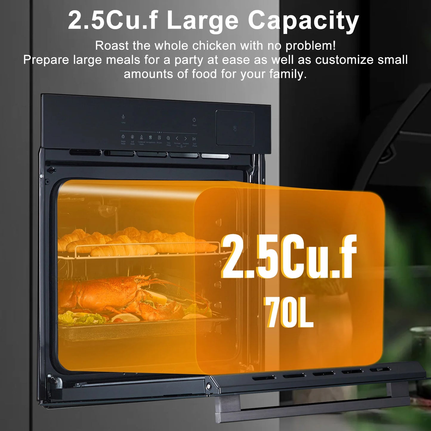 Complete Home And Apparel Electric Wall Oven With Air Fry
