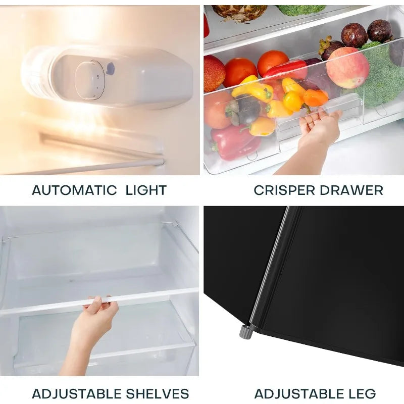 XMSJHign Concerned Upstreman 7.7 Cu Ft Refrigerator